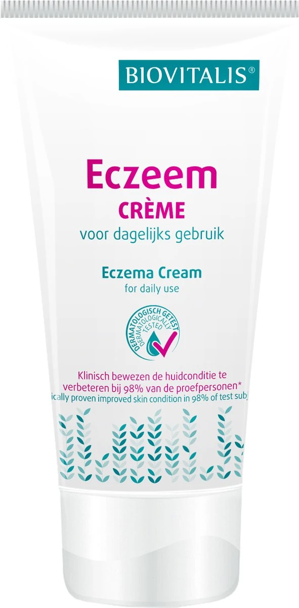 BIOVITALIS - Eczeem Crème - Voor Dagelijks Gebruik - 100% Natuurlijk - 150 Ml 2 BIOVITALIS - Eczeem Crème - Voor Dagelijks Gebruik - 100% Natuurlijk - 150 Ml
