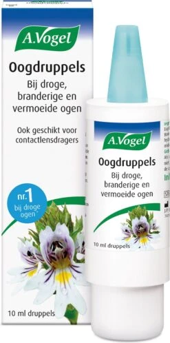 A.Vogel Oogdruppels Druppels - Bij Droge, Branderige, Vermoeide Ogen. - 10 Ml -Zelfzorg Winkel 595x1200