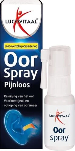 Lucovitaal - Oorspray - 20 Milliliter - 1 Stuk - Oorspray 18 Lucovitaal - Oorspray - 20 Milliliter - 1 Stuk - Oorspray -Zelfzorg Winkel 599x1200