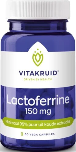 Vitakruid - Lactoferrine 150 Mg - 60 Vcaps -Zelfzorg Winkel 605x1200