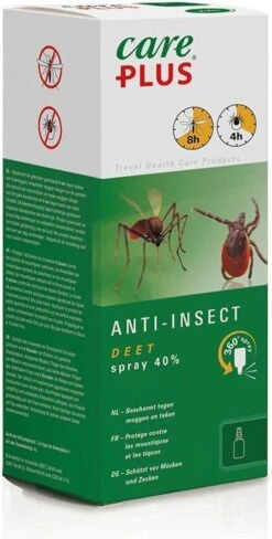 Care Plus Anti-Insect Deet 40% Spray - Muggenspray - 200ml -Zelfzorg Winkel 607x1200