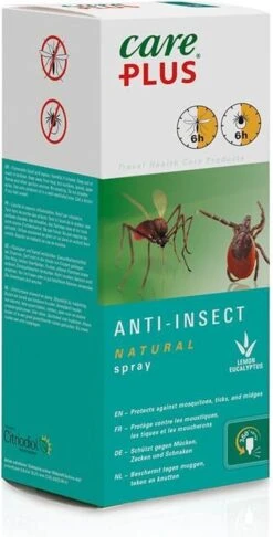 Care Plus Anti-Insect Natural Spray - 200 Ml - Muggenspray- Natuurlijk -Zelfzorg Winkel 610x1200