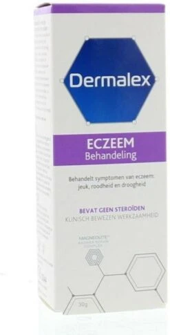Dermalex Eczeem Behandeling Repair Crème - 30 Gram -Zelfzorg Winkel 611x1200 1