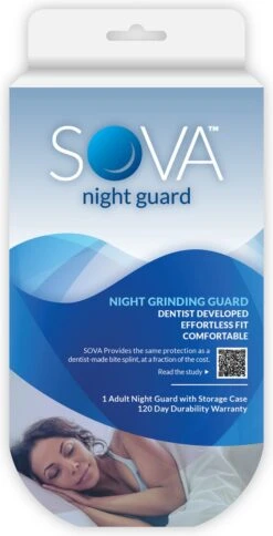 SOVA Aero Tandenknarsbitje (3D Voorgevormd) - Nog Makkelijker Te Vormen. Nieuwe Versie 2022 -Zelfzorg Winkel 613x1200