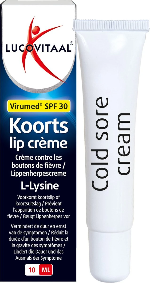 Lucovitaal - Koortslip Crème -10 Milliliter - SPF 30 - Medisch Hulpmiddel 10 Lucovitaal - Koortslip Crème -10 Milliliter - SPF 30 - Medisch Hulpmiddel - Afbeelding 8