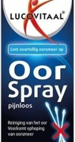 Lucovitaal - Oorspray - 20 Milliliter - 1 Stuk - Oorspray 20 Lucovitaal - Oorspray - 20 Milliliter - 1 Stuk - Oorspray -Zelfzorg Winkel 638x1200