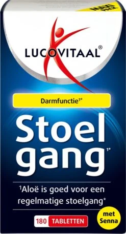 Lucovitaal Stoelgang Met Senna Darmfloramiddel Voedingssupplementen - 180 Tabletten -Zelfzorg Winkel 648x1200