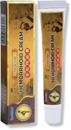 Aambeienzalf Met Natuurlijke Ingrediënten / Pijn & Zwelling Verminderend + Verkoelend Effect / Aambeien Creme