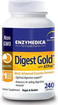 Enzymedica - Digest Gold Met ATPro - 240 Capsules