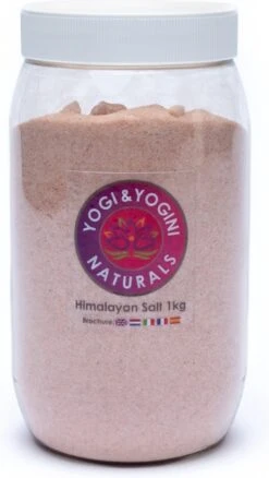 Himalayazout Roze Extra Fijn In Potje Uit Pakistan (±1000 Gram)