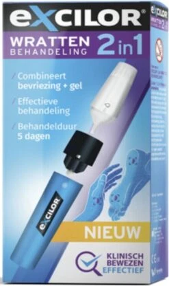 Excilor Wrat 2-in-1 - Wrattenbehandeling - 1 Stuks -Zelfzorg Winkel 713x1200