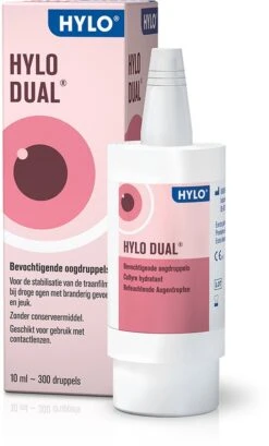 HYLO® DUAL® Hydraterende Oogdruppels | 10 Ml