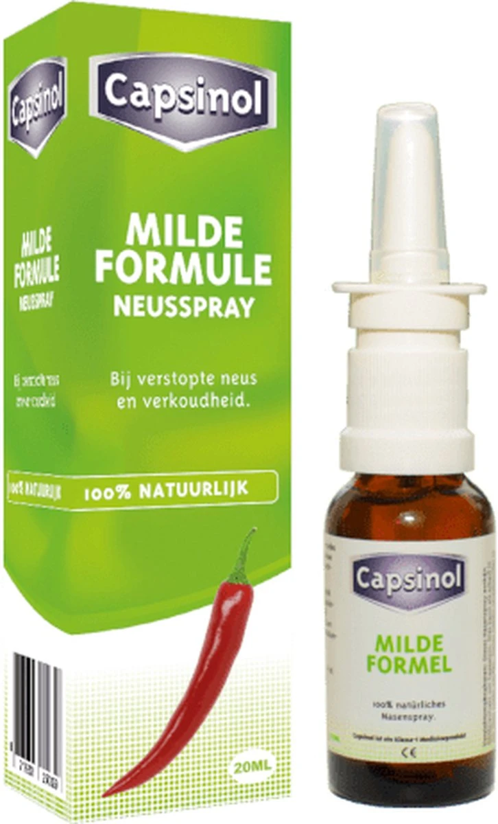 Capsinol Neusspray Mild 20 Ml 6 Capsinol Neusspray Mild 20 Ml - Afbeelding 4