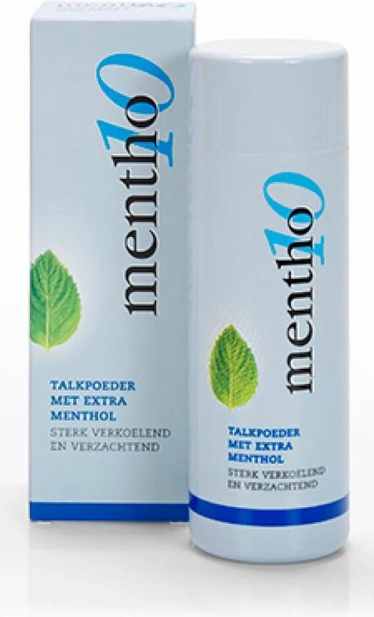 Mentho-10 Mentholpoeder 2% - 75 Ml - Huidontsmettingsmiddel 3 Mentho-10 Mentholpoeder 2% - 75 Ml - Huidontsmettingsmiddel