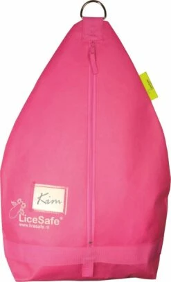Licesafe - Luizenzak Met Rits - Roze