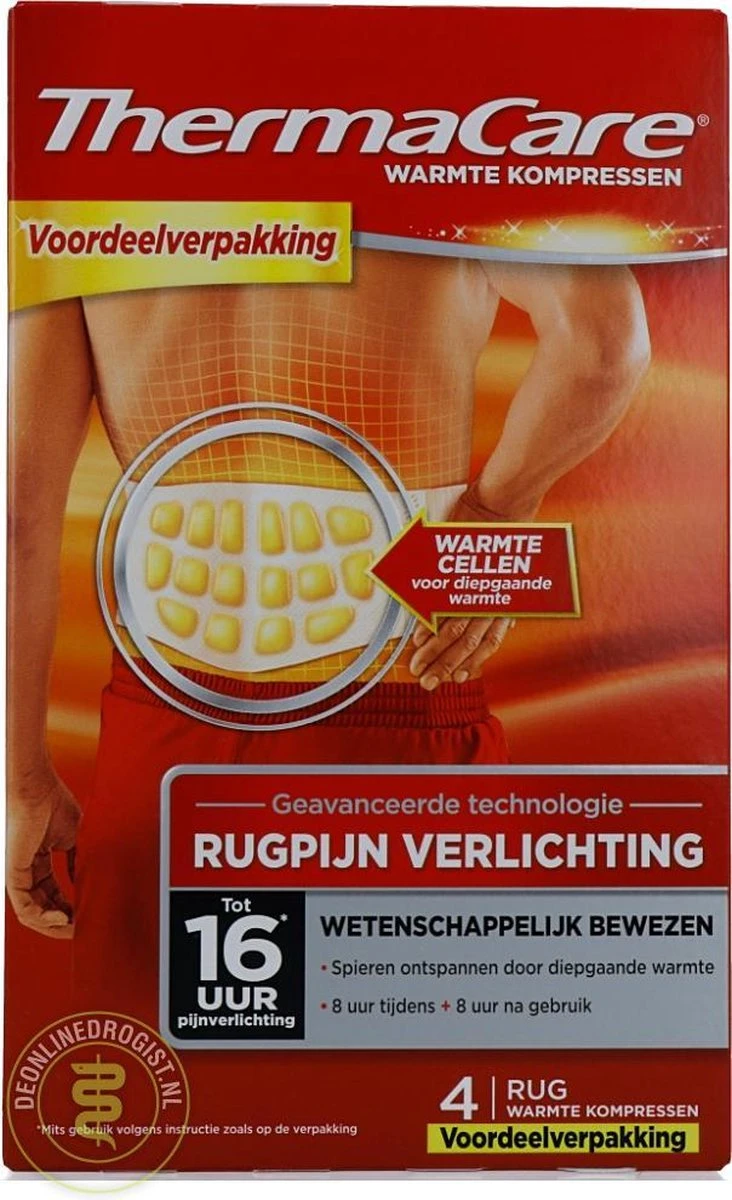 Thermacare - Rugpijn Verlichting Warmte Kompres - Voordeelverpakking 11 Thermacare - Rugpijn Verlichting Warmte Kompres - Voordeelverpakking - Afbeelding 9