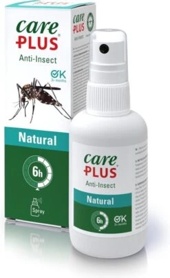 Care Plus Anti-Insect Natural Spray, 60 ML - Muggenspray - Natuurlijk