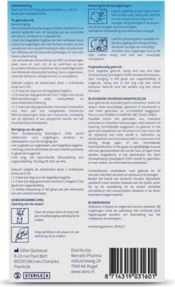 Daro Fysiologische Zoutoplossing - Neusspray - 10 X 5 Ml -Zelfzorg Winkel 734x1200