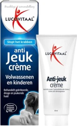 Lucovitaal Anti-jeuk Crème - 50 Milliliter - 1 Stuk - Anti-jeukcrème -Zelfzorg Winkel 737x1200