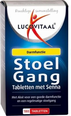 Lucovitaal Stoelgang Met Senna Darmfloramiddel Voedingssupplementen - 180 Tabletten -Zelfzorg Winkel 738x1200 1