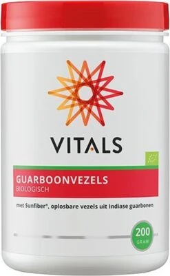 Vitals - Guarboonvezels - Biologisch - 200 Gram - Prebioticum - Met Sunfiber®, Oplosbare Vezels Uit Indiase Guarbonen -Zelfzorg Winkel 740x1200 3