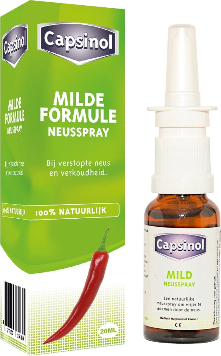 Capsinol Neusspray Mild 20 Ml 4 Capsinol Neusspray Mild 20 Ml - Afbeelding 2