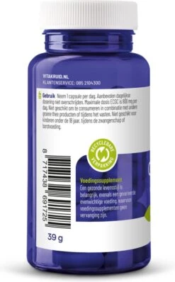Vitakruid Groene Thee & Bioperine 60 Vega Capsules