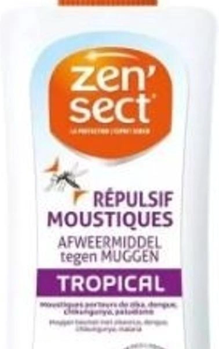 ZENSECT Skin Protect Lotion Tropical - Muggenspray Zonder Deet - 100ml 8 ZENSECT Skin Protect Lotion Tropical - Muggenspray Zonder Deet - 100ml - Afbeelding 6