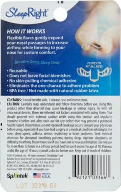SleepRight Nasal Breathe Aid - Neusspreider - 3 Stuks -Zelfzorg Winkel 759x1200