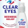Clear Eyes Redness Relief XL - Oogdruppels Tegen Rode Ogen, Geïrriteerde Ogen & Brandende Ogen!(15ML) -Zelfzorg Winkel 764x1200