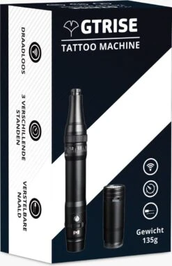Gtrise Tattoo Machine - Compleet Draadloos Incl. 20 Naalden - Zelf Tatoeëren Kit -Zelfzorg Winkel 775x1200 2