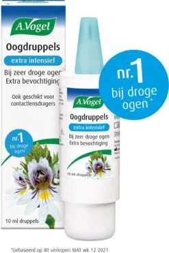 A.Vogel Oogdruppels Extra Intensief Druppels - Bij Zeer Droge Ogen, Extra Bevochtiging. - 10 Ml