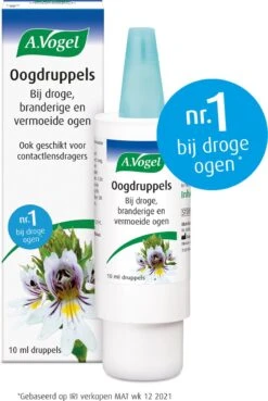 A.Vogel Oogdruppels Druppels - Bij Droge, Branderige, Vermoeide Ogen. - 10 Ml