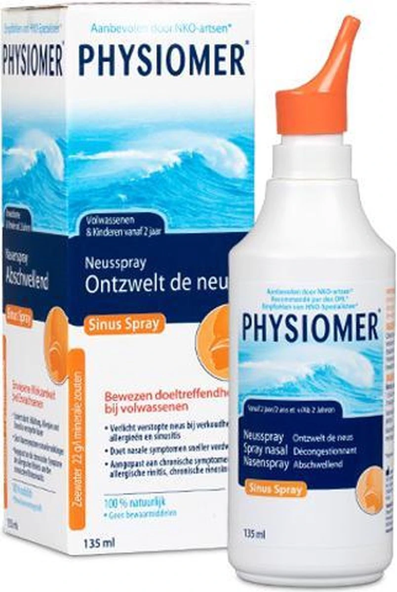 Physiomer Sinus Spray - Neusspray - 135ml 5 Physiomer Sinus Spray - Neusspray - 135ml - Afbeelding 3