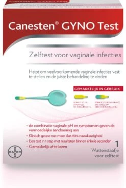 Canesten Gyno Test - Zelftest Voor Vaginale Infecties - 1 Stuks