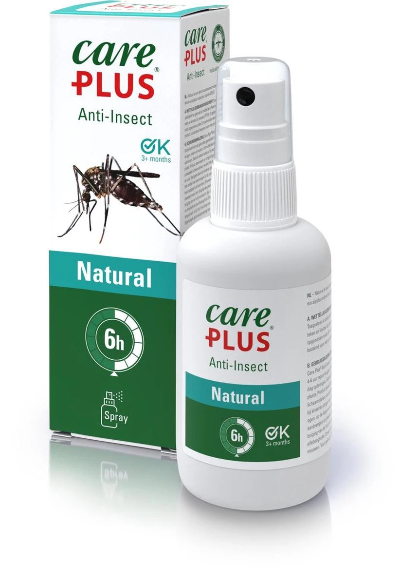 Care Plus Anti-Insect Natural Spray, 60 ML - Muggenspray - Natuurlijk 7 Care Plus Anti-Insect Natural Spray, 60 ML - Muggenspray - Natuurlijk - Afbeelding 5