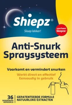 Shiepz Anti-Snurk Spraysysteem - Antisnurkmiddel - 45 Ml