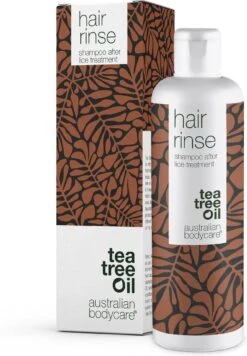 Australian Bodycare Hair Rinse 250ml - Nabehandelingshampoo Tegen Hoofdluis | Tea Tree Olie Behandelingsshampoo Met 100% Pure Tea Tree Olie