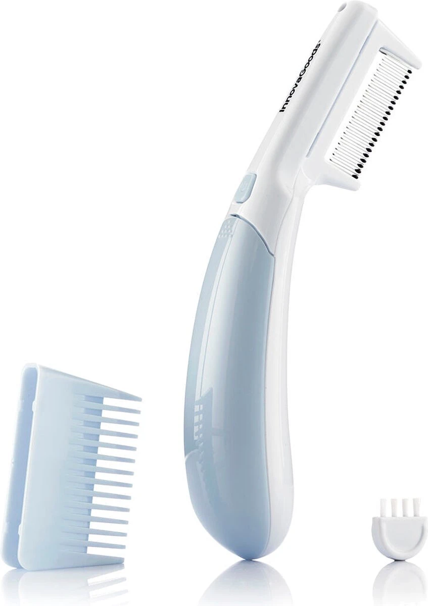 Innovagoods - Elektrische Luizenkam - Luizenbestrijding - Netenkam - Met Accessoires - Geen Geurtjes Of Chemicaliën 21 Innovagoods - Elektrische Luizenkam - Luizenbestrijding - Netenkam - Met Accessoires - Geen Geurtjes Of Chemicaliën - Afbeelding 19