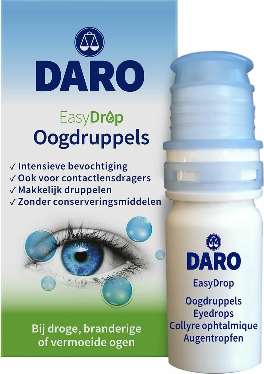 Daro Easydrop Oogdruppels 10 Ml 4 Daro Easydrop Oogdruppels 10 Ml - Afbeelding 2