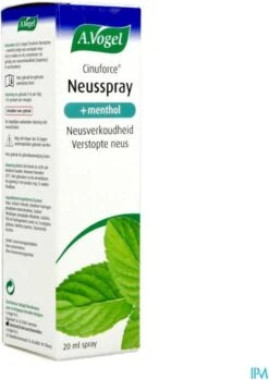 Cinuforce Neusspray + Menthol 20 Ml -Zelfzorg Winkel 850x1200