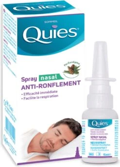 Quies Tegen Snurken Den-eucalyptus Neusspray 15ml