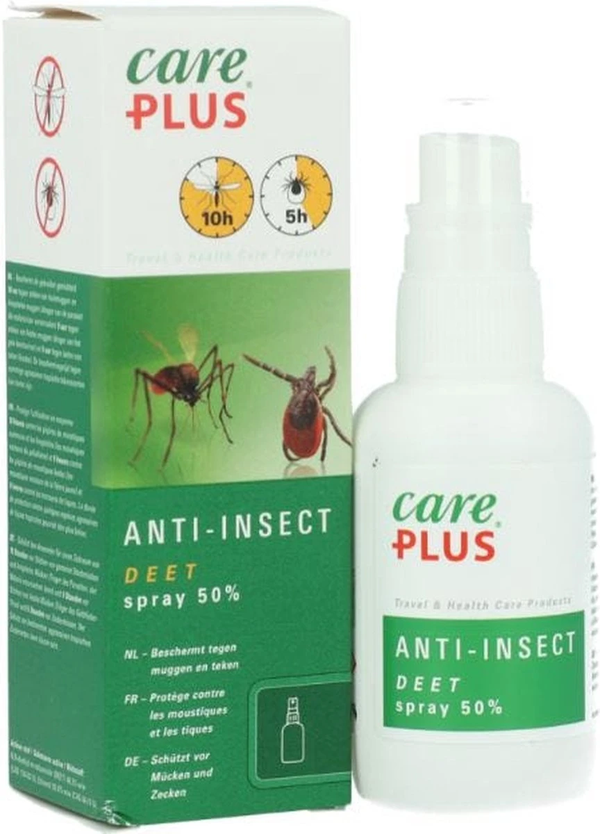 Care Plus Deet Anti-Insect Spray 50% 8 Care Plus Deet Anti-Insect Spray 50% - Afbeelding 6