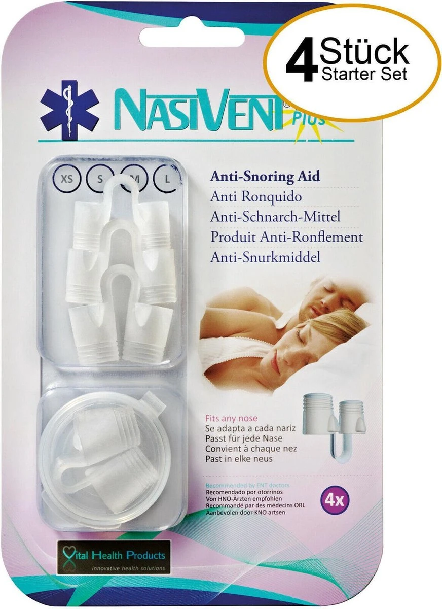 Nasivent Starterset - Anti-Snurkmiddel - 4 Stuks 4 Nasivent Starterset - Anti-Snurkmiddel - 4 Stuks - Afbeelding 2