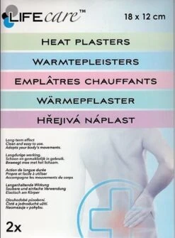 Warmte Pleister | Stijve Spieren | Stijve Nek | Warmtepleister | Rekbaar | Spier Pleister | 18 X 12 CM | 2 Stuks 7 Warmte Pleister | Stijve Spieren | Stijve Nek | Warmtepleister | Rekbaar | Spier Pleister | 18 X 12 CM | 2 Stuks -Zelfzorg Winkel 885x1200 5