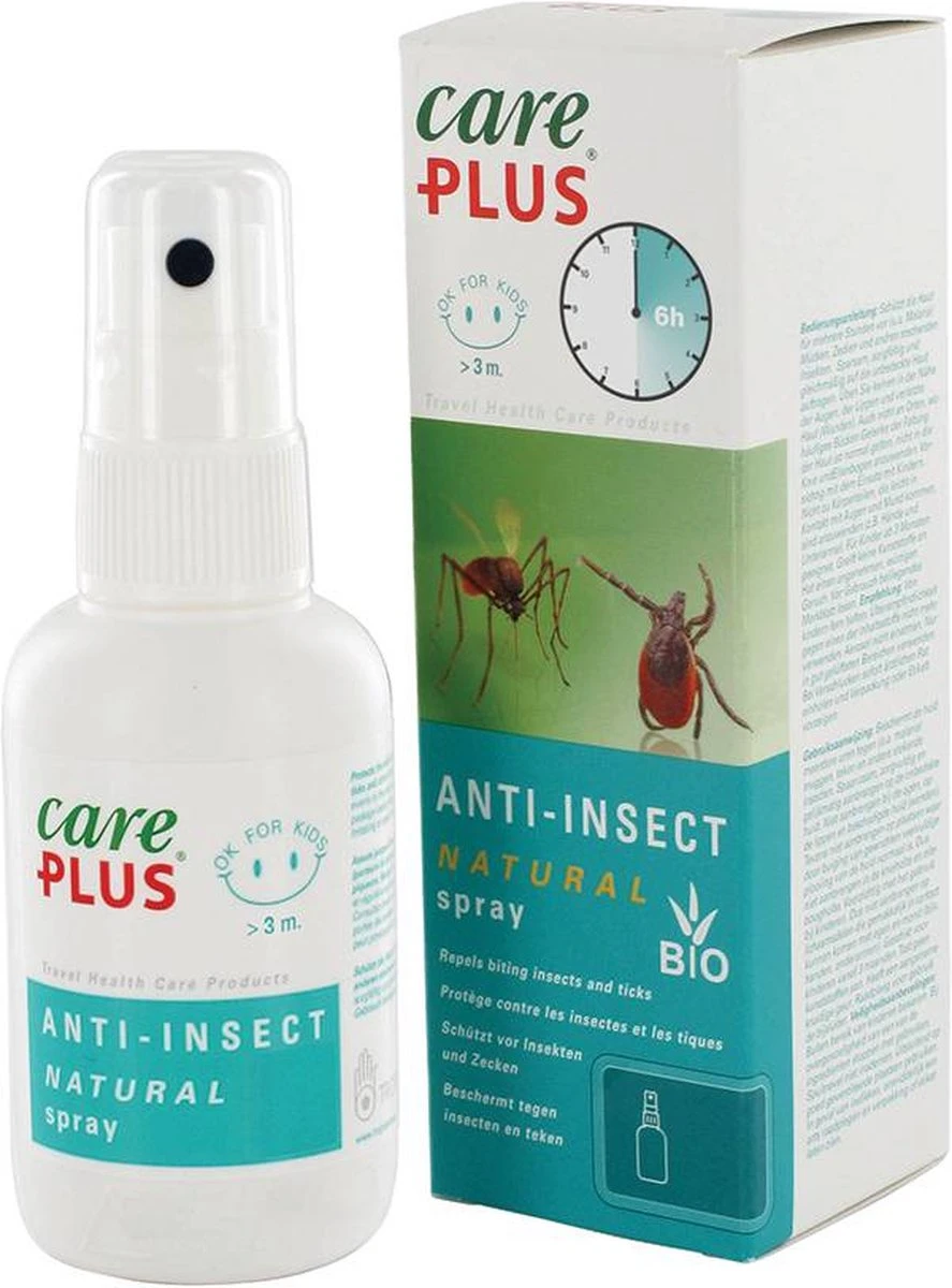 Care Plus Anti-Insect Natural Spray, 60 ML - Muggenspray - Natuurlijk 18 Care Plus Anti-Insect Natural Spray, 60 ML - Muggenspray - Natuurlijk - Afbeelding 16