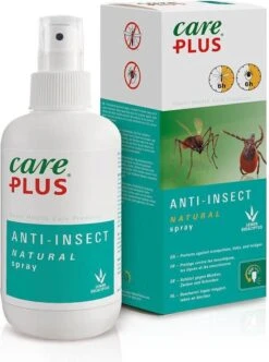 Care Plus Anti-Insect Natural Spray - 200 Ml - Muggenspray- Natuurlijk -Zelfzorg Winkel 892x1200