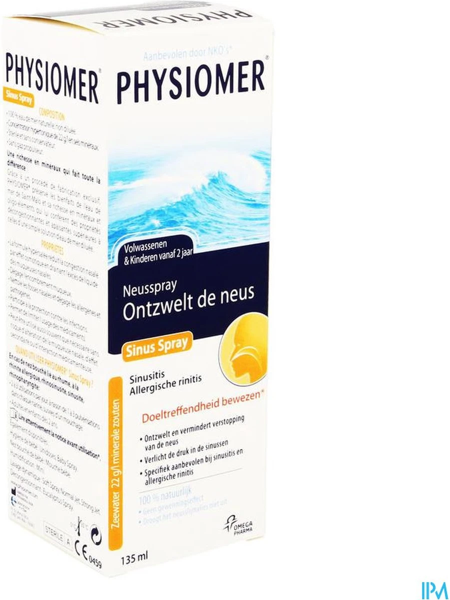 Physiomer Sinus Spray - Neusspray - 135ml 3 Physiomer Sinus Spray - Neusspray - 135ml