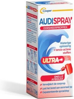 Audispray Ultra Bij Oorsmeerprop 20 Ml