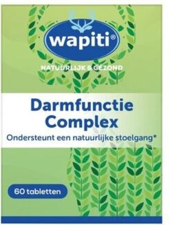 Wapiti Darmfunctie Complex - 60 Tabletten - Voedingssupplement